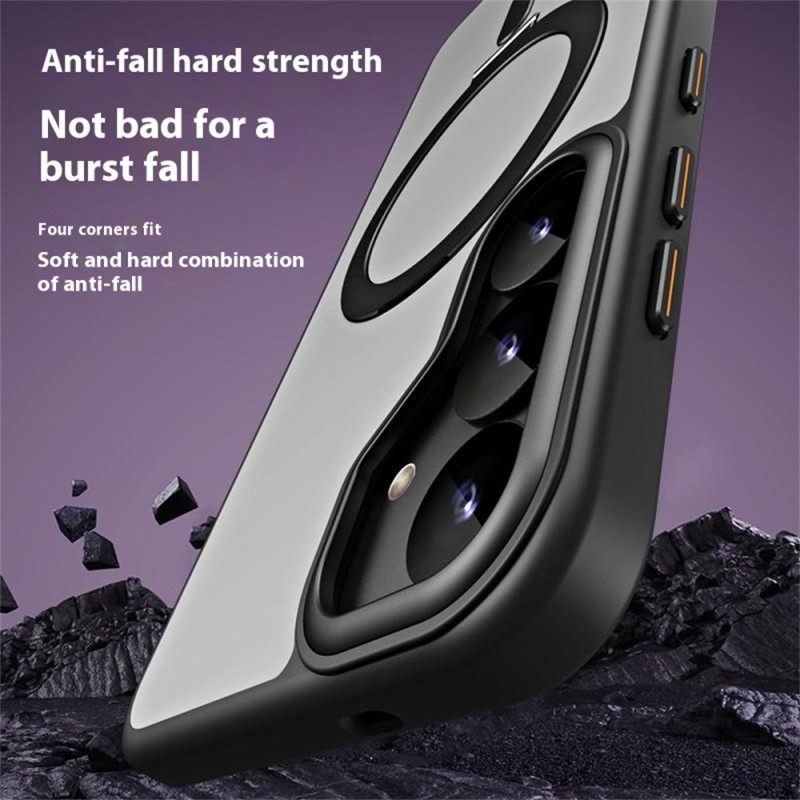 Hoesje Samsung Galaxy S25 5g Magsafe-compatibel Met Standaard