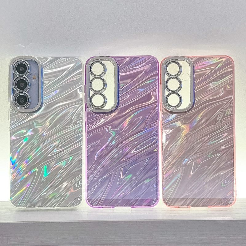 Hoesje Samsung Galaxy S25 5g Parelmoerglans Met Beschermfolie