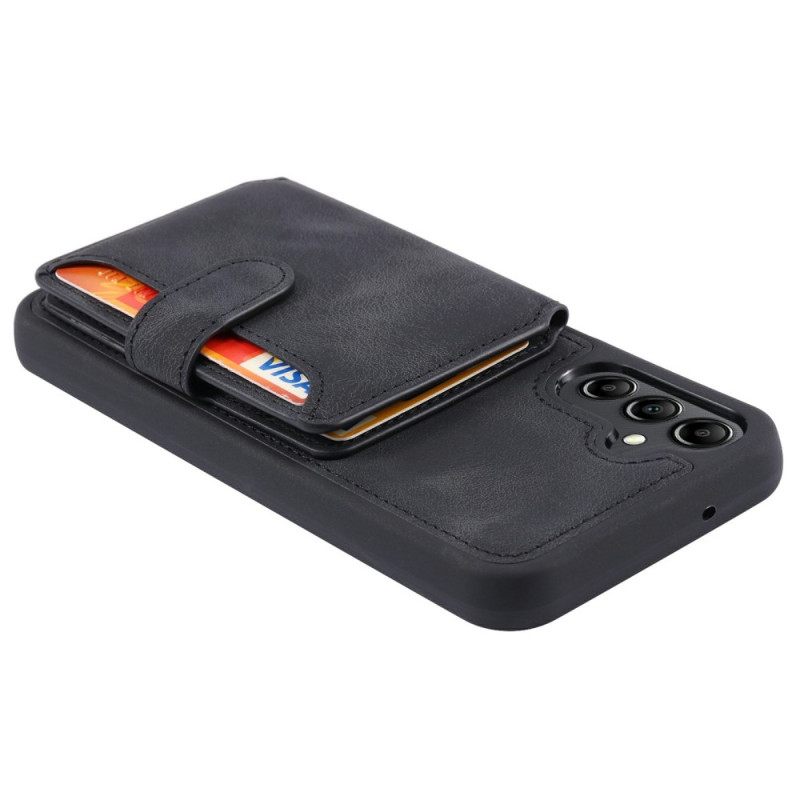 Hoesje Samsung Galaxy S25 5g Portemonnee Met Suède-effect