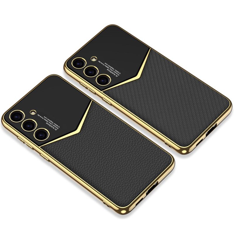 Hoesje Samsung Galaxy S25 5g Rand In Metallic Stijl