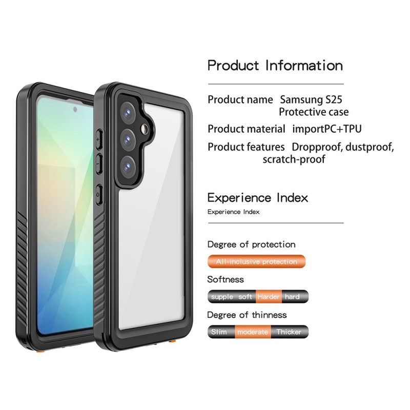 Hoesje Samsung Galaxy S25 5g Redpepper Waterdicht Bescherming Hoesje