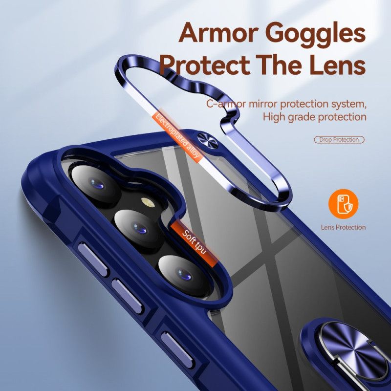 Hoesje Samsung Galaxy S25 5g Transparant Met Geïntegreerde Standaard