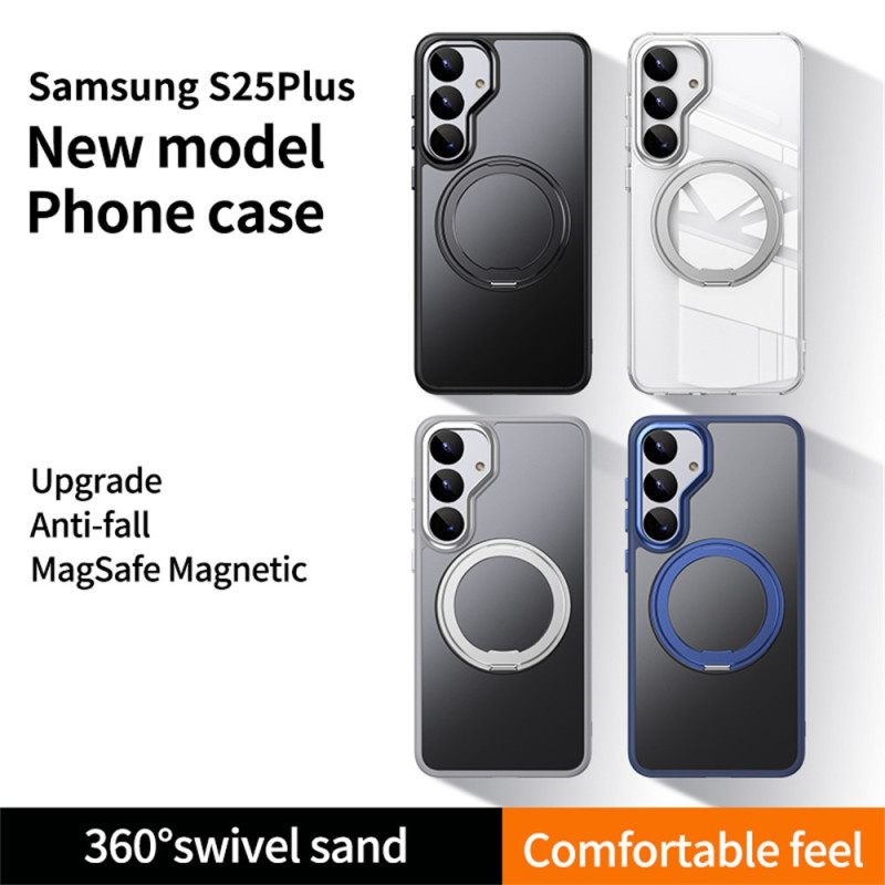 Hoesje Voor Samsung Galaxy S25 5g Magsafe-compatibel Eenvoudig Met Standaard