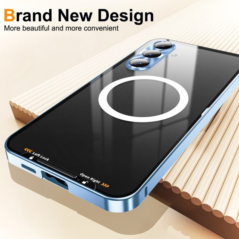 Hoesje Voor Samsung Galaxy S25 5g Magsafe-compatibel Matte Achterkant