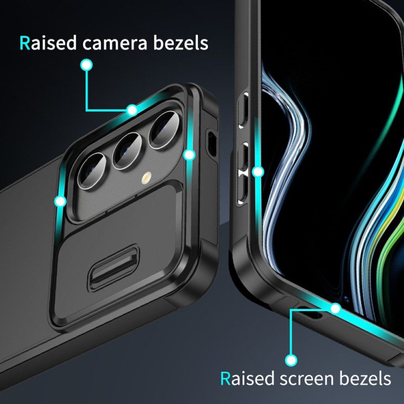 Hoesje Voor Samsung Galaxy S25 5g Robuust Met Camerabeschermer