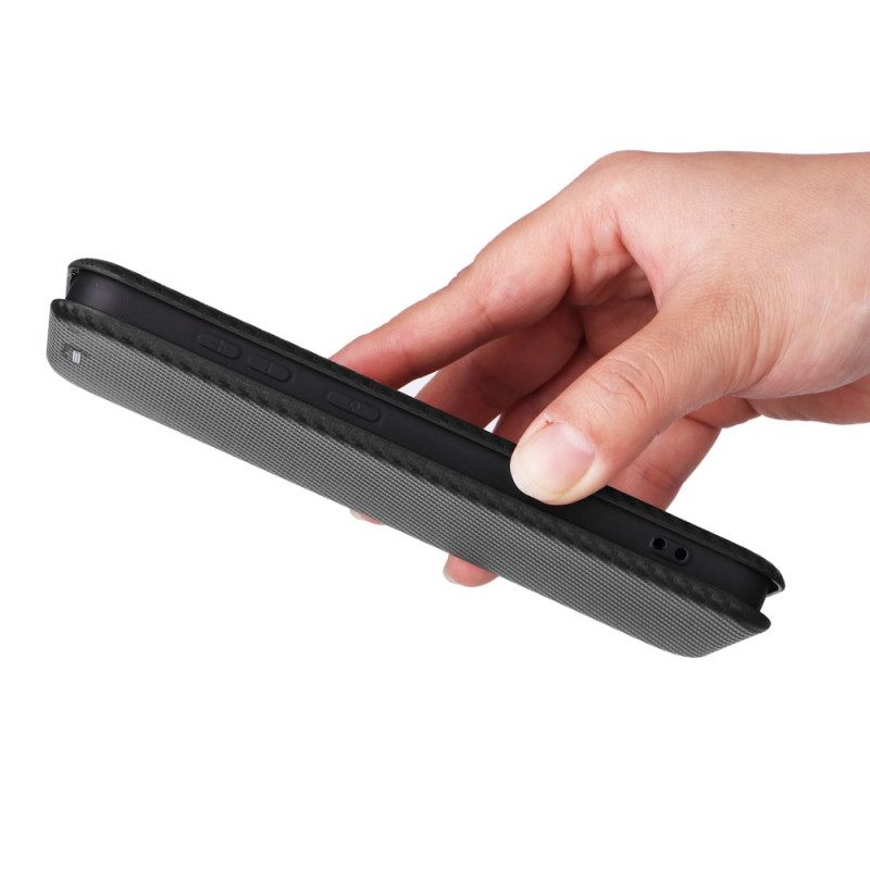 Leren Hoesje Voor Samsung Galaxy S25 5g Koolstofvezel