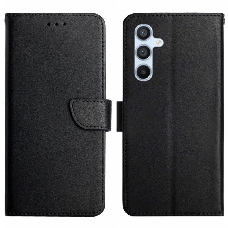 Leren Hoesje Voor Samsung Galaxy S25 5g Nappaleer