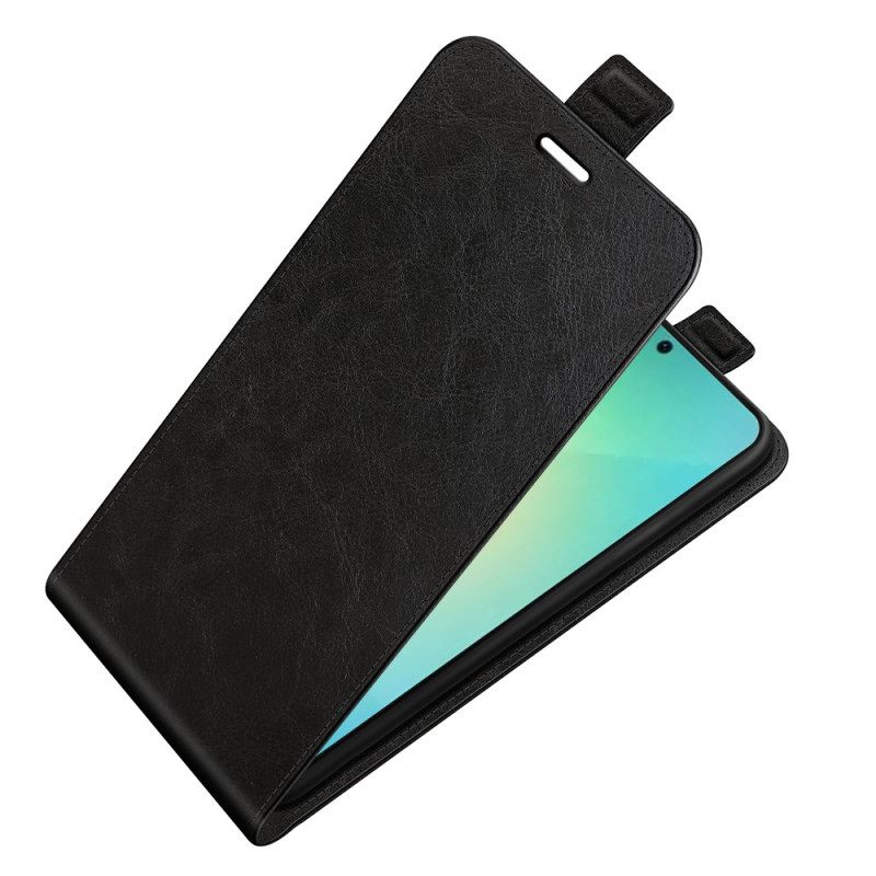 Leren Hoesje Voor Samsung Galaxy S25 5g Verticale Klep