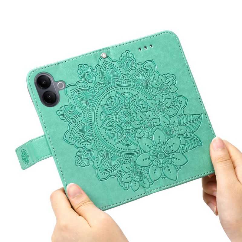 Folio-hoesje Vivo V60 Lite Telefoonhoesje Mandala Print