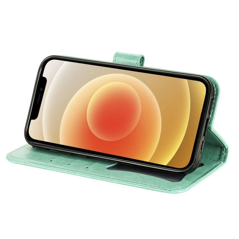 Folio-hoesje Vivo V60 Lite Telefoonhoesje Mandala Print