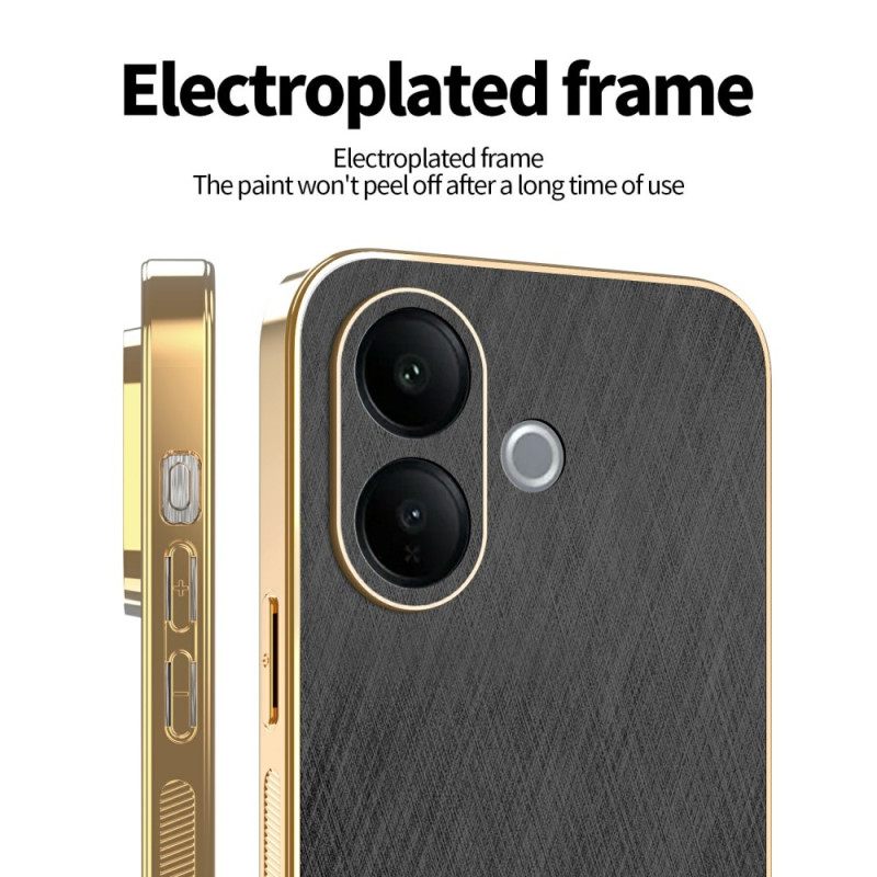 Hoesje Vivo V60 Lite Zijdetextuur