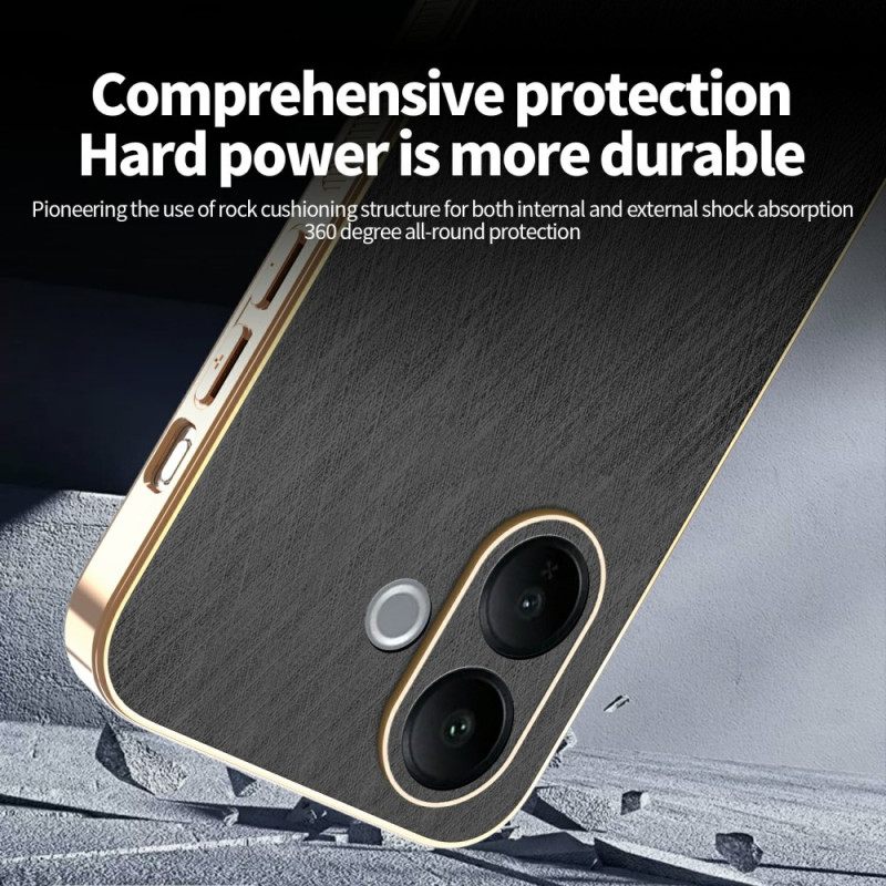 Hoesje Vivo V60 Lite Zijdetextuur