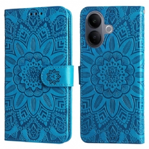 Leren Hoesje Voor Vivo V60 Lite Mandala