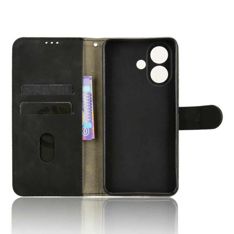 Leren Hoesje Voor Vivo V60 Lite Suède-effect