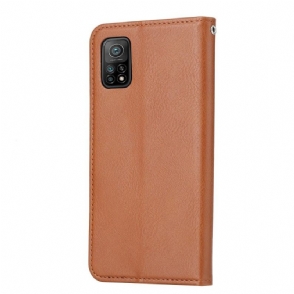 Folio-hoesje voor Xiaomi Mi 10T / 10T Pro Kunstleer Stand Case