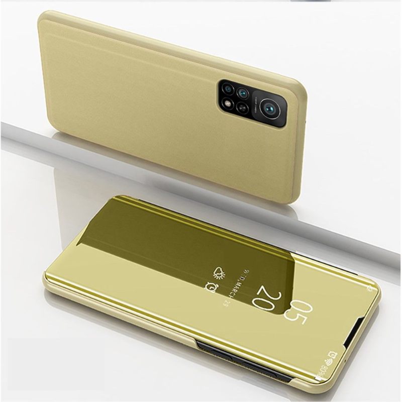 Hoesje voor Xiaomi Mi 10T / 10T Pro Folio-hoesje T / Mi 10t Pro Spiegeleffect