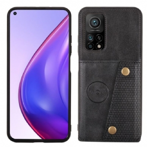Hoesje voor Xiaomi Mi 10T / 10T Pro Imitatieleer Multi-opslag Voor Kaarten