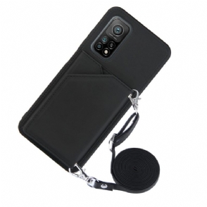 Hoesje voor Xiaomi Mi 10T / 10T Pro T / Mi 10t Pro Aude Riem Met Meerdere Compartimenten