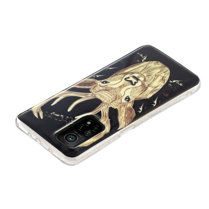 Telefoonhoesje voor Xiaomi Mi 10T / 10T Pro T / Mi 10t Pro Lichtgevende Wapiti