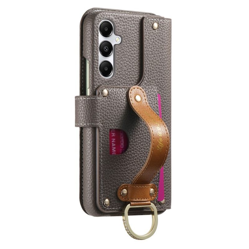 Bescherming Hoesje Samsung Galaxy S25 Plus 5g Portemonnee Met Rits