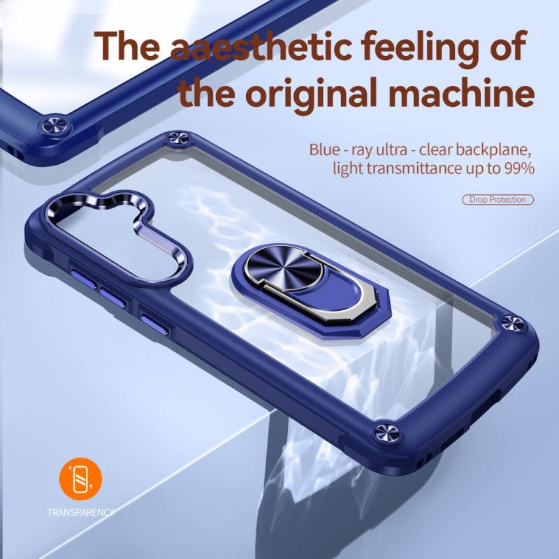 Case Hoesje Samsung Galaxy S25 Plus 5g Telefoonhoesje Hybride Ringhouder