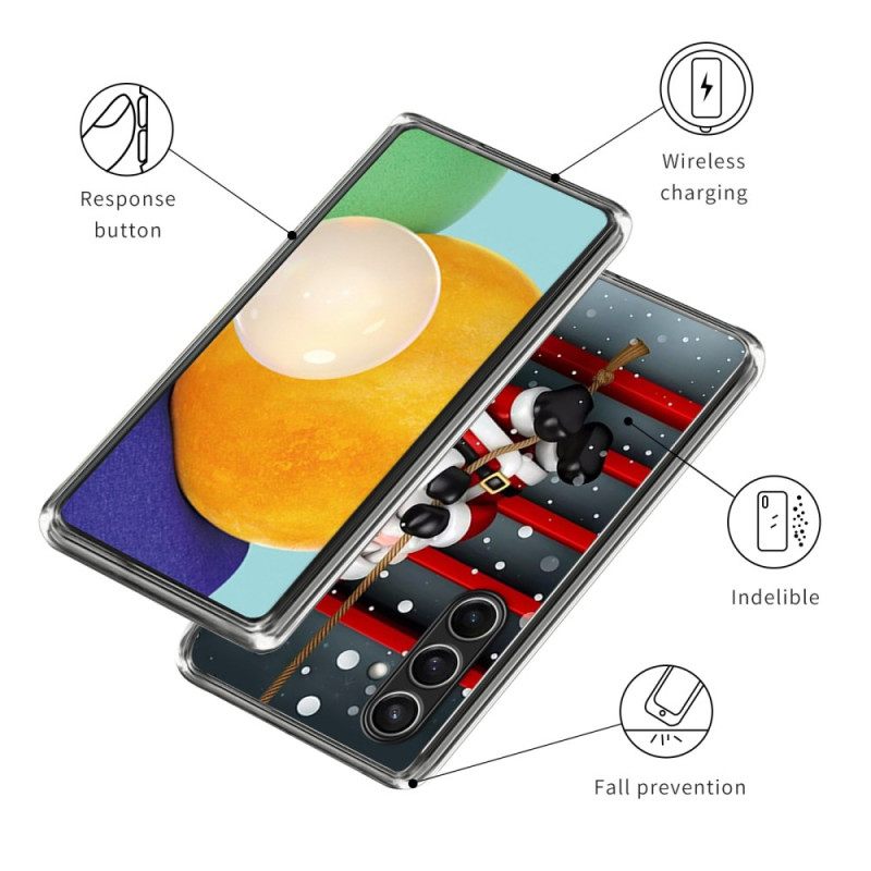 Case Hoesje Samsung Galaxy S25 Plus 5g Telefoonhoesje Kerstvariaties