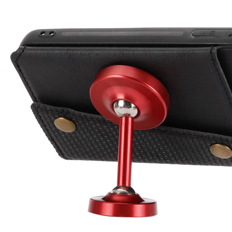 Cover Hoesje Samsung Galaxy S25 Plus 5g Telefoonhoesje Kaarthouder Van Imitatieleer