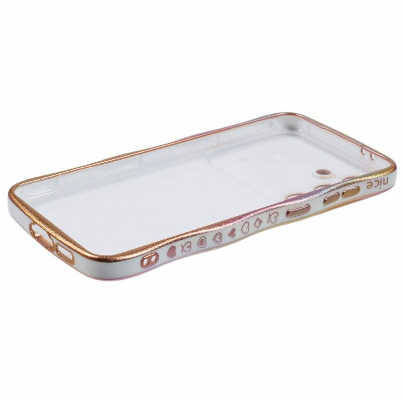 Cover Hoesje Samsung Galaxy S25 Plus 5g Telefoonhoesje Zijdeachtige Kleurovergang