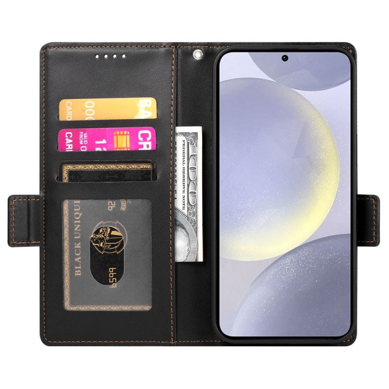 Flip Case Leren Samsung Galaxy S25 Plus 5g Prestige