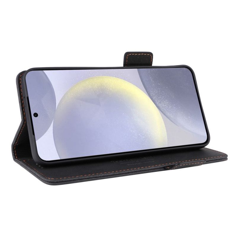 Flip Case Leren Samsung Galaxy S25 Plus 5g Retro