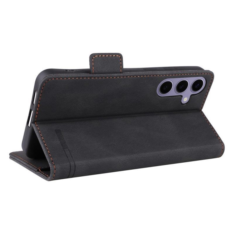 Flip Case Leren Samsung Galaxy S25 Plus 5g Retro