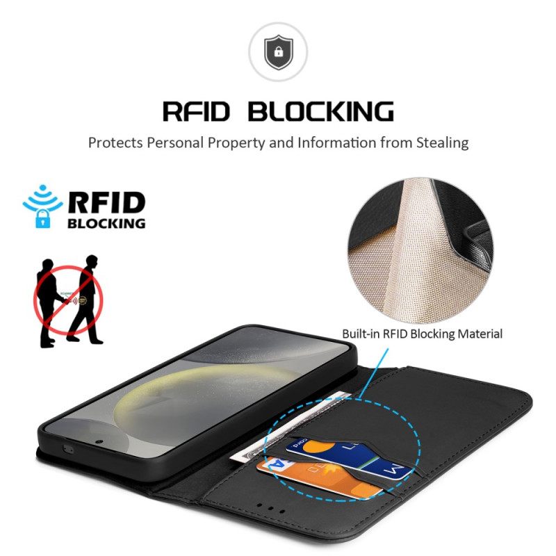 Folio-hoesje Samsung Galaxy S25 Plus 5g Hivo-serie Dux Ducis