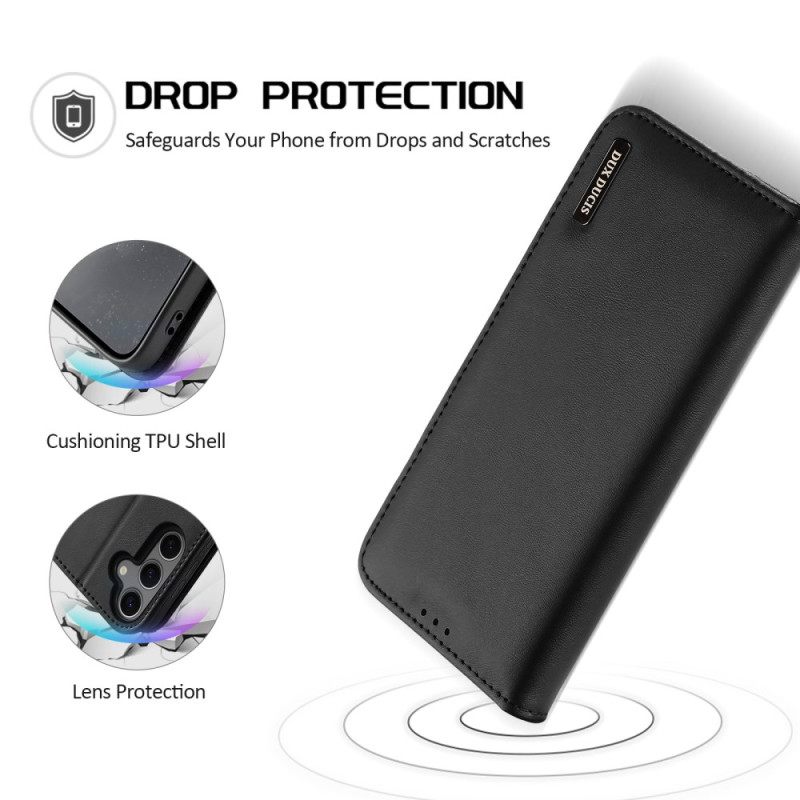 Folio-hoesje Samsung Galaxy S25 Plus 5g Hivo-serie Dux Ducis