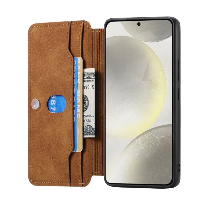 Folio-hoesje Samsung Galaxy S25 Plus 5g Telefoonhoesje Magsafe-compatibel