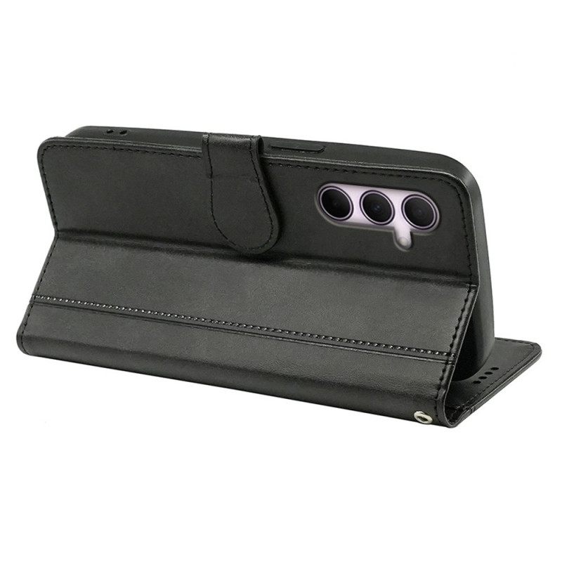 Folio-hoesje Samsung Galaxy S25 Plus 5g Telefoonhoesje Vintage Stijl