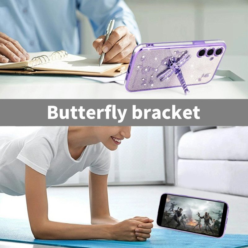 Hoesje Samsung Galaxy S25 Plus 5g Dragonfly Kadem-houder