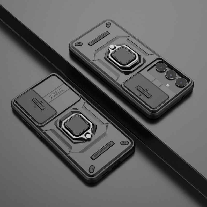 Hoesje Samsung Galaxy S25 Plus 5g Duurzame Ring Met Lensbeschermer