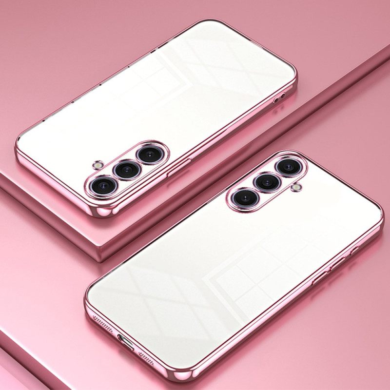 Hoesje Samsung Galaxy S25 Plus 5g Gegalvaniseerd Frame