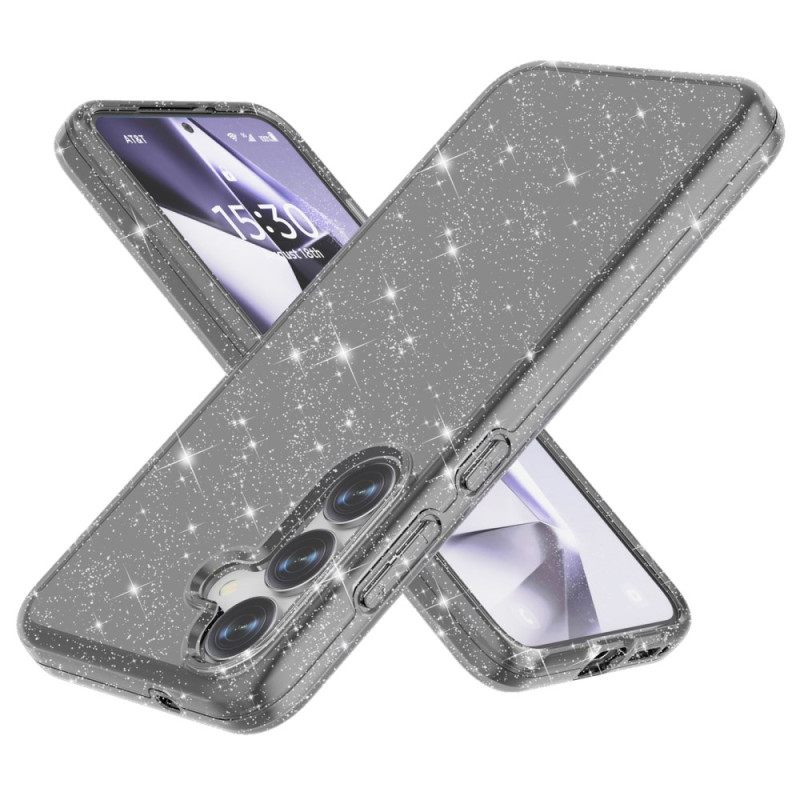 Hoesje Samsung Galaxy S25 Plus 5g Glitterdesign Bescherming Hoesje