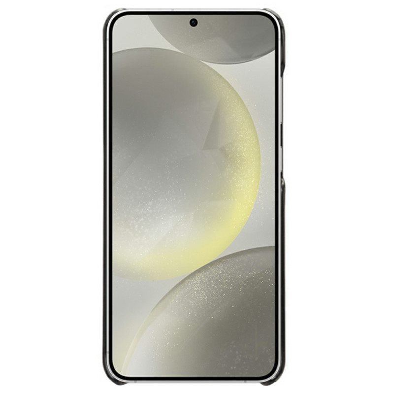 Hoesje Samsung Galaxy S25 Plus 5g Kaarthouder Met Leer-effect Bescherming Hoesje