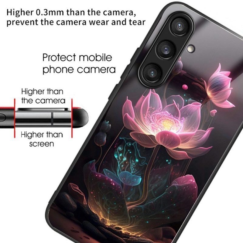 Hoesje Samsung Galaxy S25 Plus 5g Lotus Van Gehard Glas