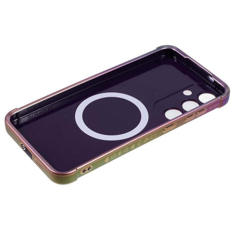 Hoesje Samsung Galaxy S25 Plus 5g Magnetisch Hart Bescherming Hoesje