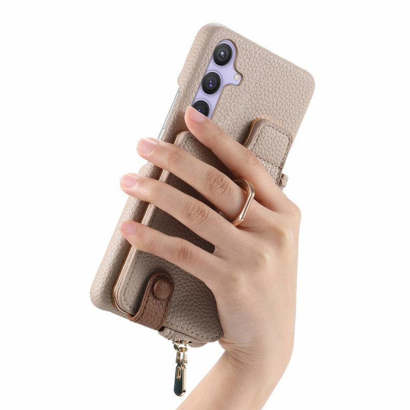 Hoesje Samsung Galaxy S25 Plus 5g Portemonnee Met Magnetische Standaard