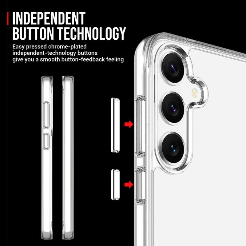 Hoesje Samsung Galaxy S25 Plus 5g Transparant Bescherming Hoesje