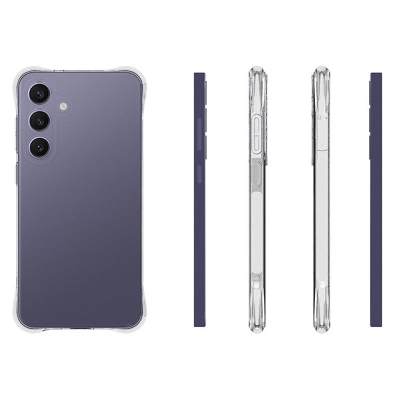 Hoesje Samsung Galaxy S25 Plus 5g Transparant Versterkt Antislip