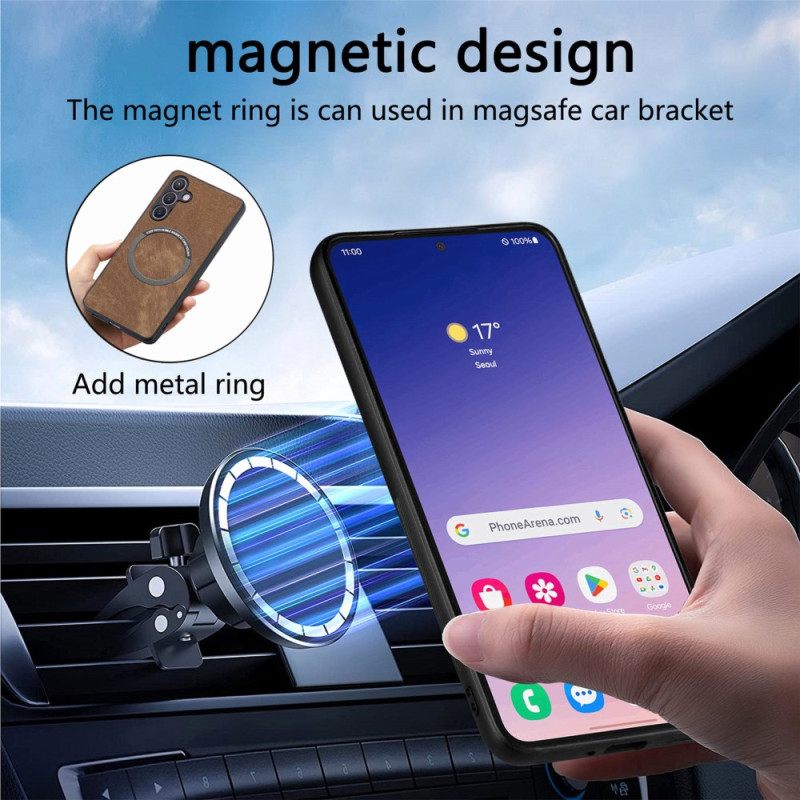 Leren Hoesje Voor Samsung Galaxy S25 Plus 5g Caseneo