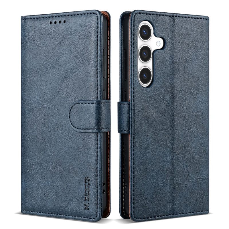 Leren Hoesje Voor Samsung Galaxy S25 Plus 5g Lc.imeeke