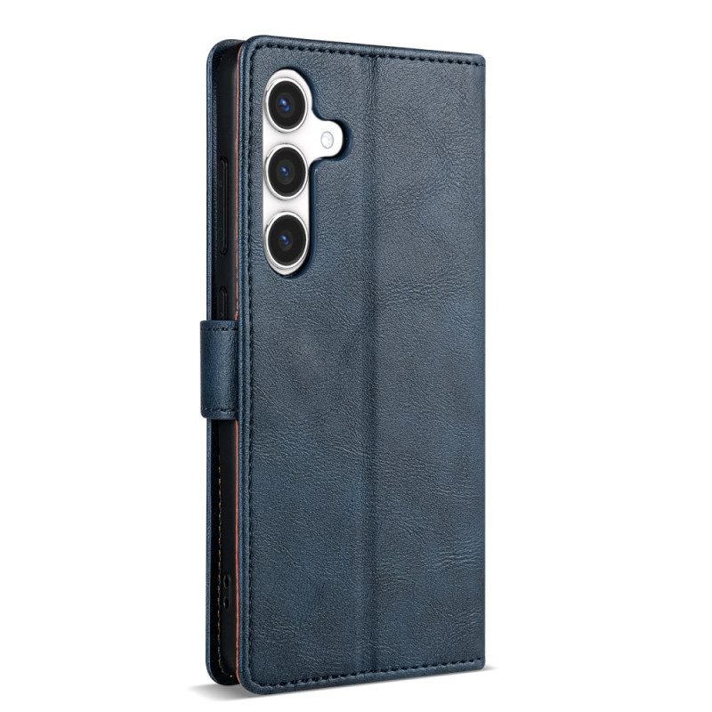 Leren Hoesje Voor Samsung Galaxy S25 Plus 5g Lc.imeeke