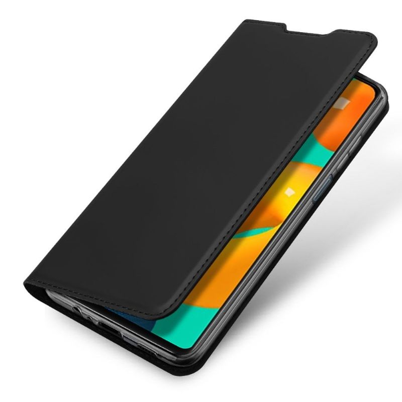 Cover voor Samsung Galaxy M32 Zakelijk Satijneffect