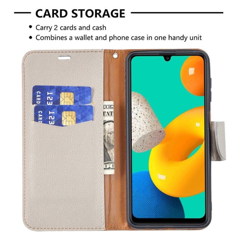Folio-hoesje voor Samsung Galaxy M32 Marta Generfd Kunstleer